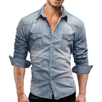 Erich Casual Button-Front Pocket Shirt
