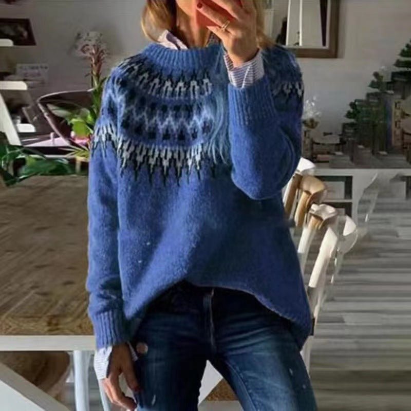 Karin Printed Winter Sweater for Everyday Style