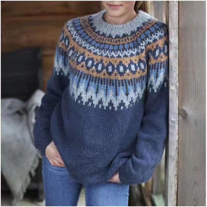 Karin Printed Winter Sweater for Everyday Style