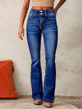 Greta High-Waist Wide-Leg Jeans