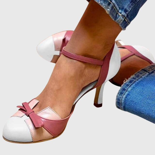 Valerie | Comfort Heeled Sandals Open Toe