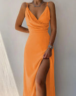 Verena Floral V-Neck Midi Dress