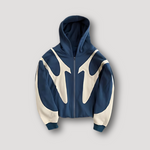 Peter Flame Print Zip Hoodie