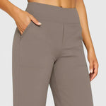 Nadine Wide-Leg Lounge Pants with Stretch Waistband