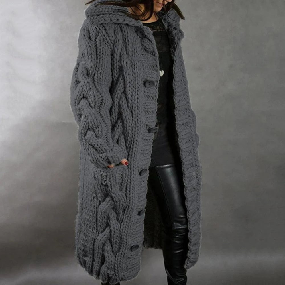 Edith Long Knit Cardigan