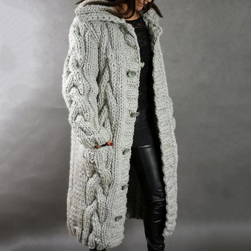 Edith Long Knit Cardigan