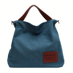 Amelie Roomy Canvas Tote Bag with Adjustable Strap