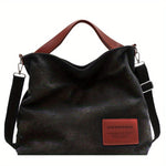 Amelie Roomy Canvas Tote Bag with Adjustable Strap