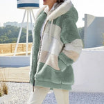 Franziska Colorblock Hooded Winter Jacket