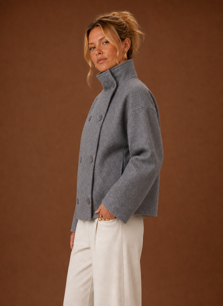Women's Funnel Neck Jacket - Casual Jacket | Areleon