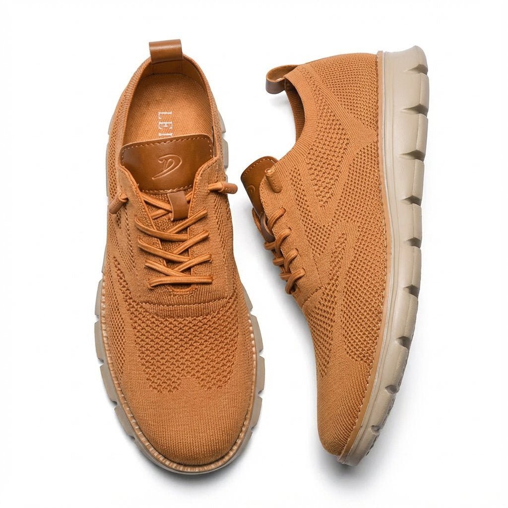 Maximilian Breathable Mesh Lace-Up Sneakers