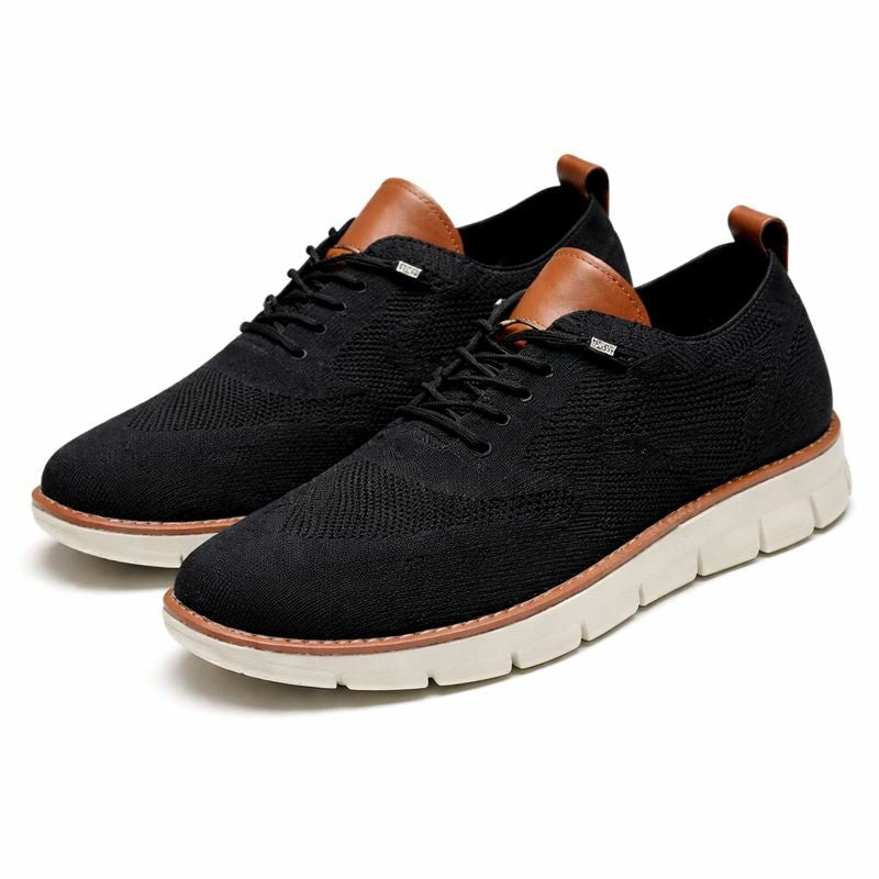 Maximilian Breathable Mesh Lace-Up Sneakers
