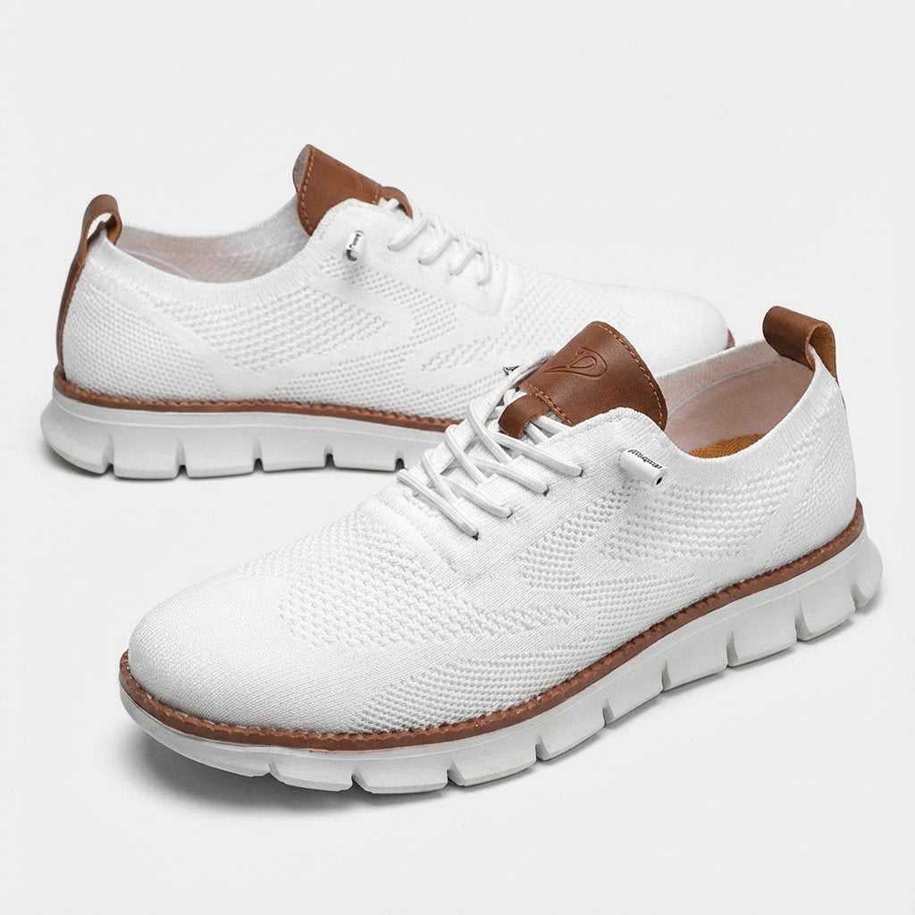 Maximilian Breathable Mesh Lace-Up Sneakers