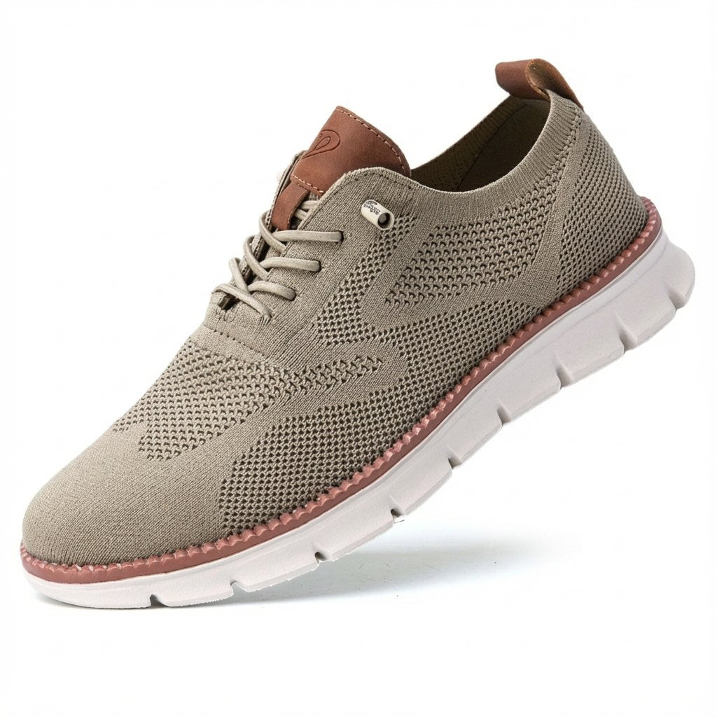 Maximilian Breathable Mesh Lace-Up Sneakers
