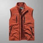 Niklas Breathable Sleeveless Zip-Up Cargo Vest