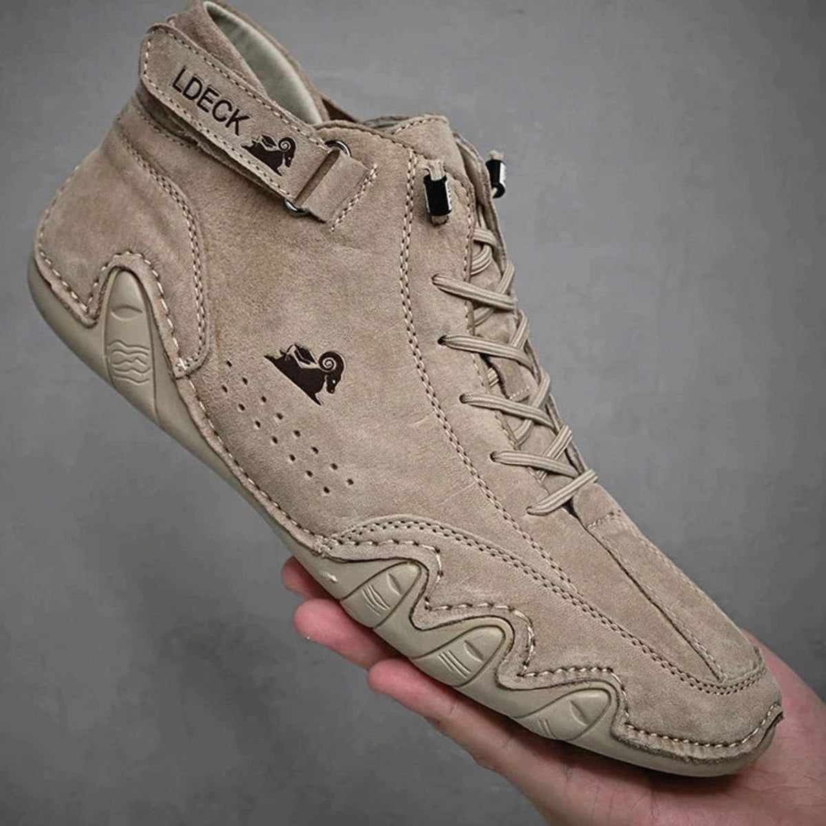 Moritz Lace-Up Barefoot Ankle Boots