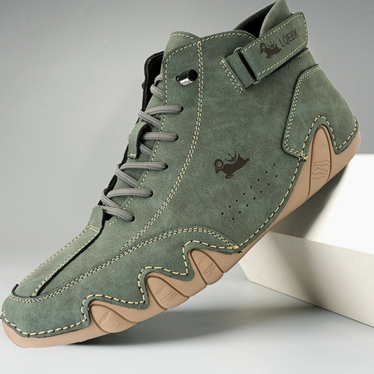 Moritz Lace-Up Barefoot Ankle Boots