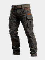 Alexander Slim-Fit Cargo Pants with Textured Weave