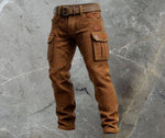 Alexander Slim-Fit Cargo Pants with Textured Weave