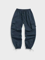 Thomas Adjustable Wide-Leg Cargo Pants