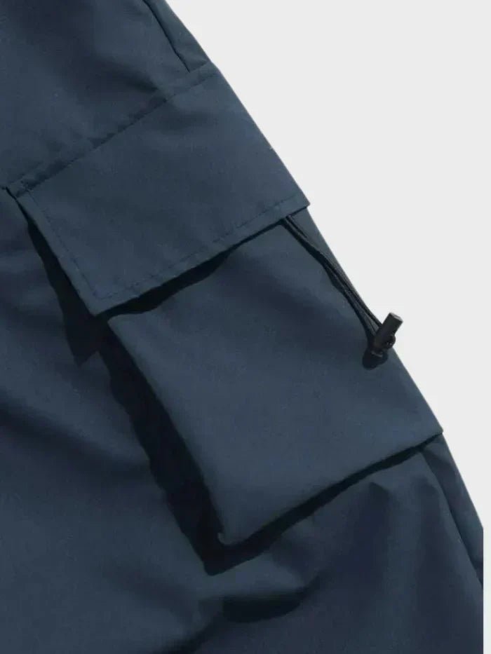 Thomas Adjustable Wide-Leg Cargo Pants