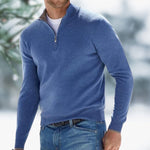 Alexander Fine-Knit Quarter-Zip Sweater