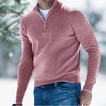 Alexander Fine-Knit Quarter-Zip Sweater