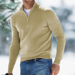Alexander Fine-Knit Quarter-Zip Sweater