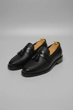 Dominik Woven Tassel Leather Loafers