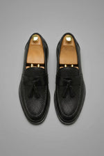 Dominik Woven Tassel Leather Loafers