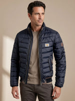 Alexander Quilted Winter Jacket with Stand Collar