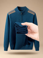 Simon Half-Zip Mock Neck Sweater