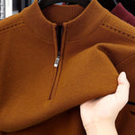 Simon Half-Zip Mock Neck Sweater