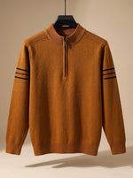 Simon Half-Zip Mock Neck Sweater