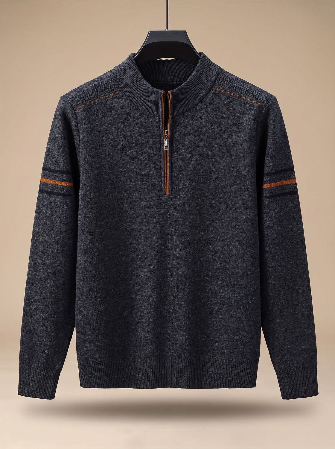 Simon Half-Zip Mock Neck Sweater
