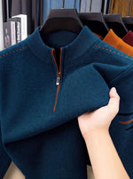 Simon Half-Zip Mock Neck Sweater