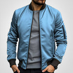 Niklas Classic Bomber Transitional Jacket with Ribbed Trim