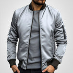 Niklas Classic Bomber Transitional Jacket with Ribbed Trim