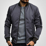 Niklas Classic Bomber Transitional Jacket with Ribbed Trim