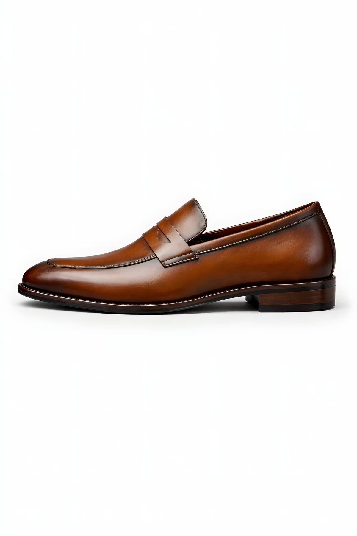 Lukas Classic Penny Loafers in Patent Leather