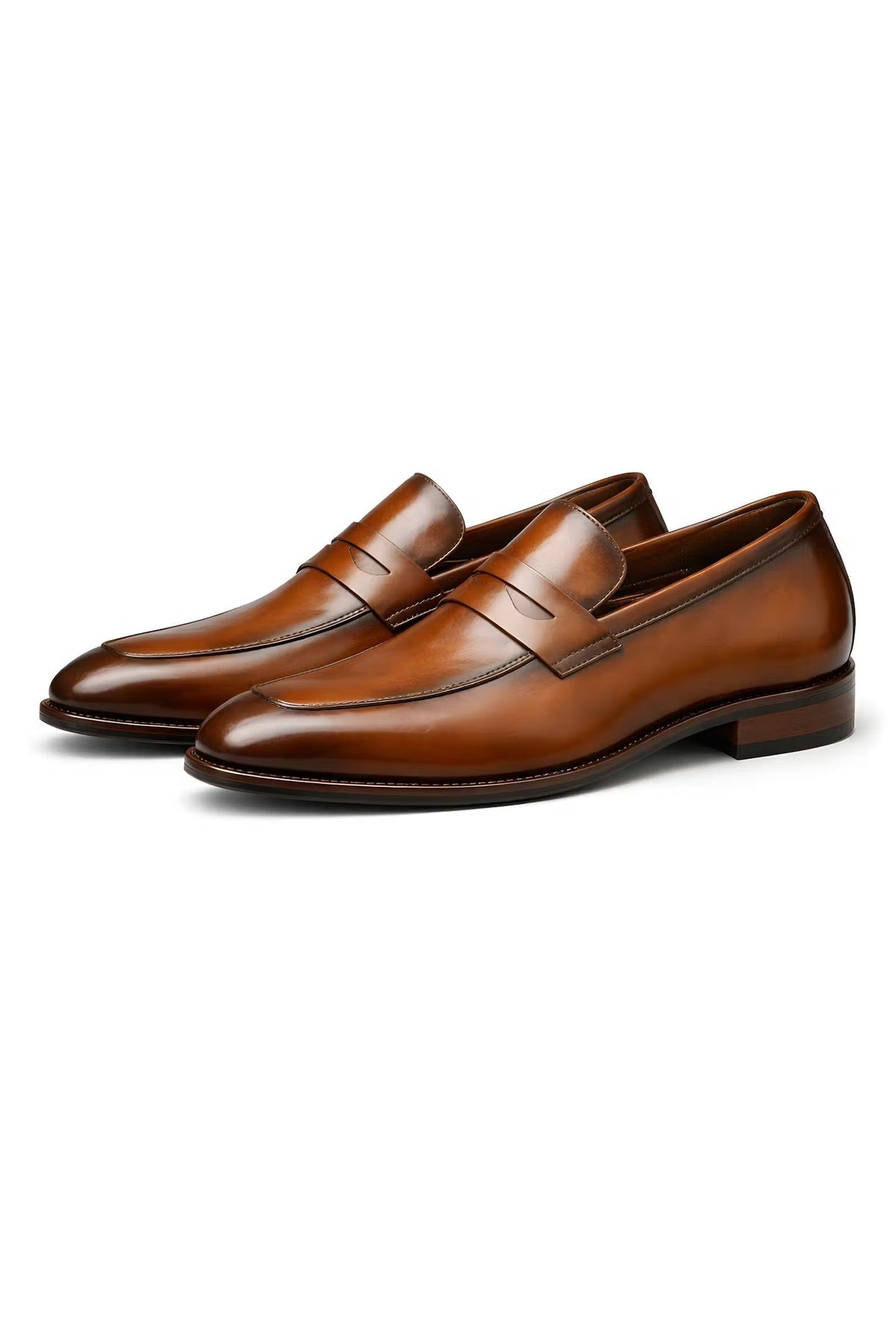 Lukas Classic Penny Loafers in Patent Leather