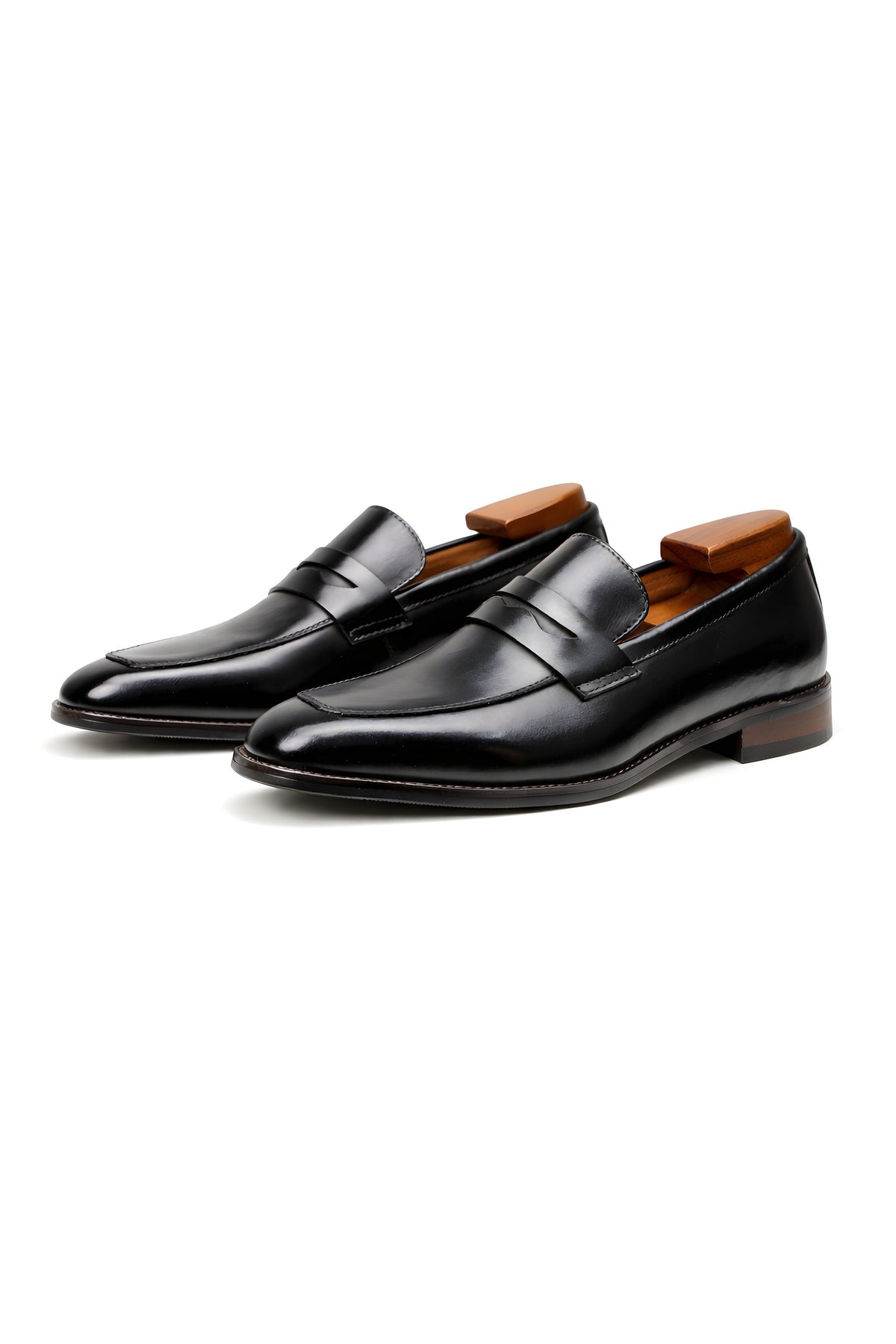 Lukas Classic Penny Loafers in Patent Leather