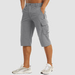 Alexander Knee-Length Cargo Shorts with Side Pockets