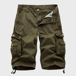 Moritz Knee-Length Cargo Shorts with Adjustable Drawstring