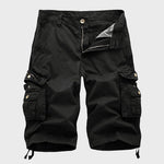 Moritz Knee-Length Cargo Shorts with Adjustable Drawstring