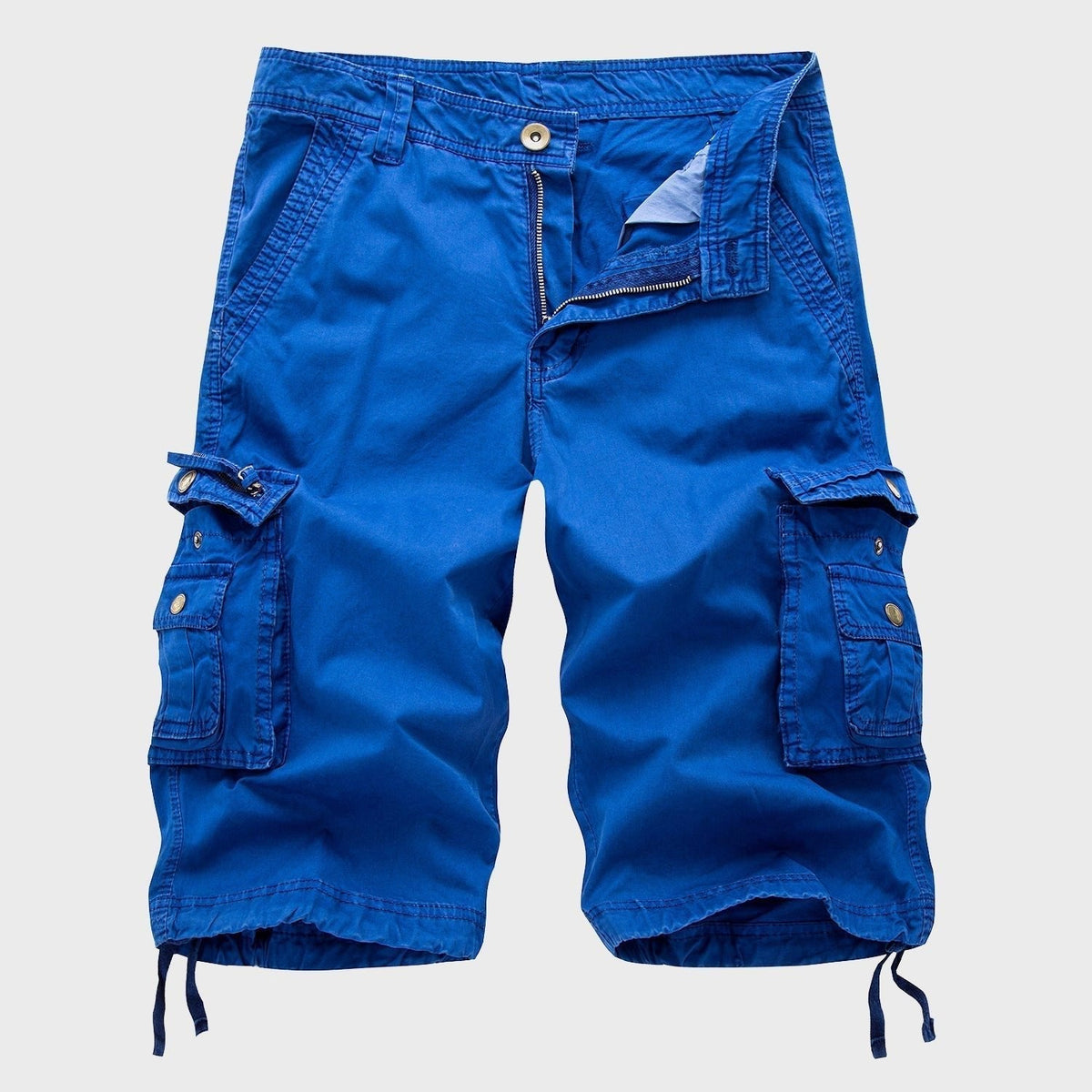 Moritz Knee-Length Cargo Shorts with Adjustable Drawstring