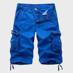 Moritz Knee-Length Cargo Shorts with Adjustable Drawstring
