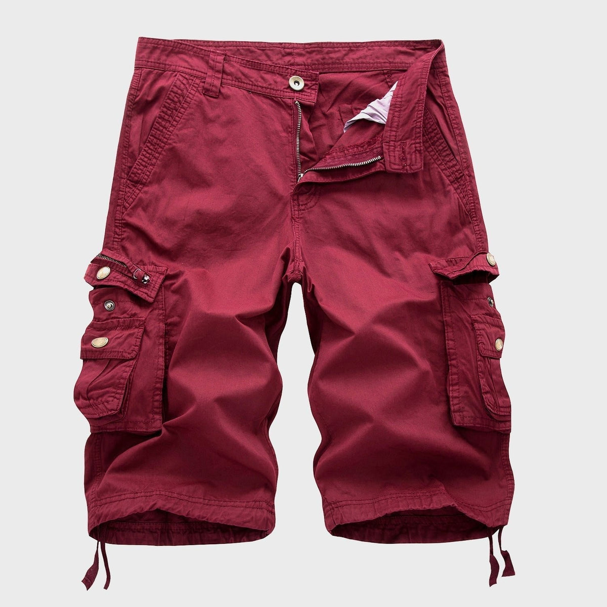 Moritz Knee-Length Cargo Shorts with Adjustable Drawstring
