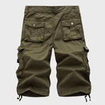 Moritz Knee-Length Cargo Shorts with Adjustable Drawstring