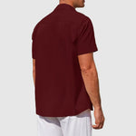 Florian Short-Sleeve Linen Button-Up Shirt